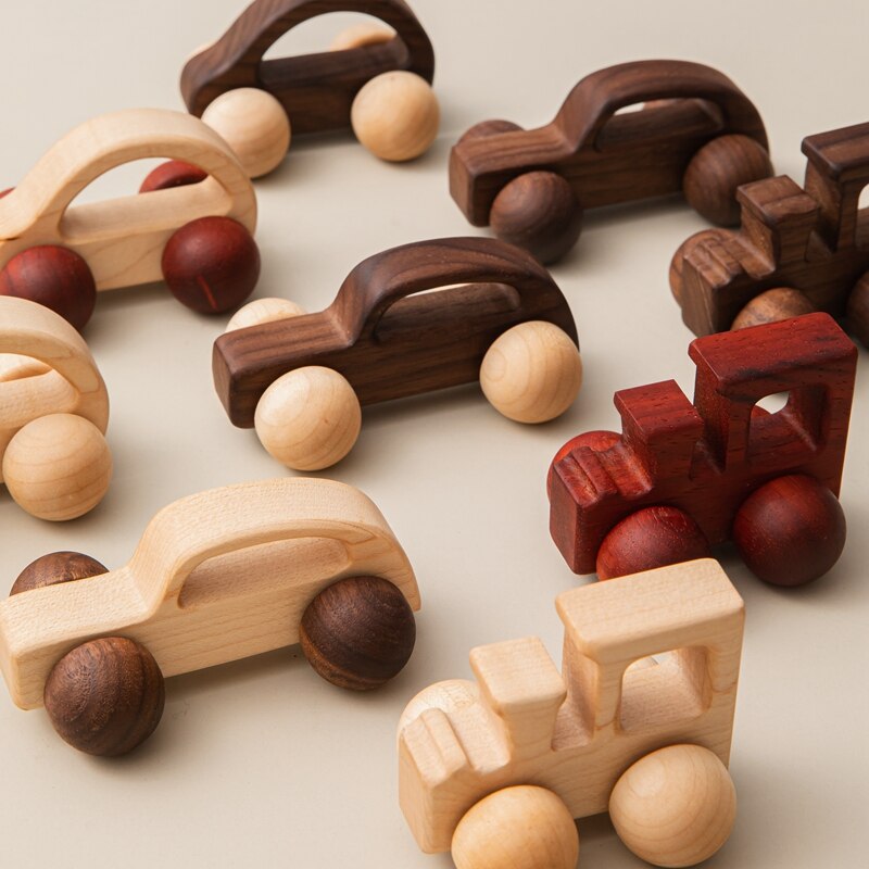 Wooden Car Toy Early Educational Baby Toy